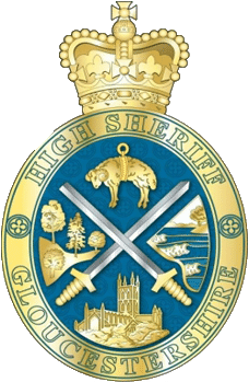 The High Sheriff of Gloucestershire logo